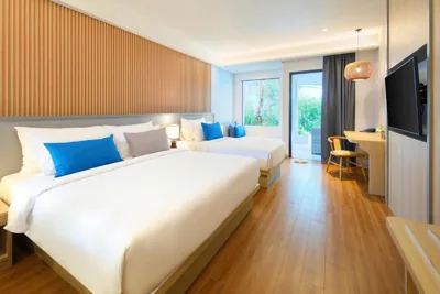 Deluxe Family Room with Pool Access — Lalynn Resort & Villas, Phuket - Free scheduled shuttle to Bang Tao Beach